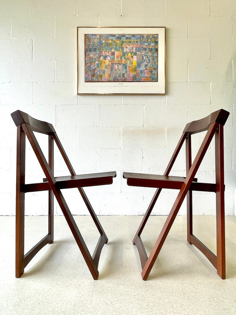 Mid Century Drop Leaf Storage Table and Chairs