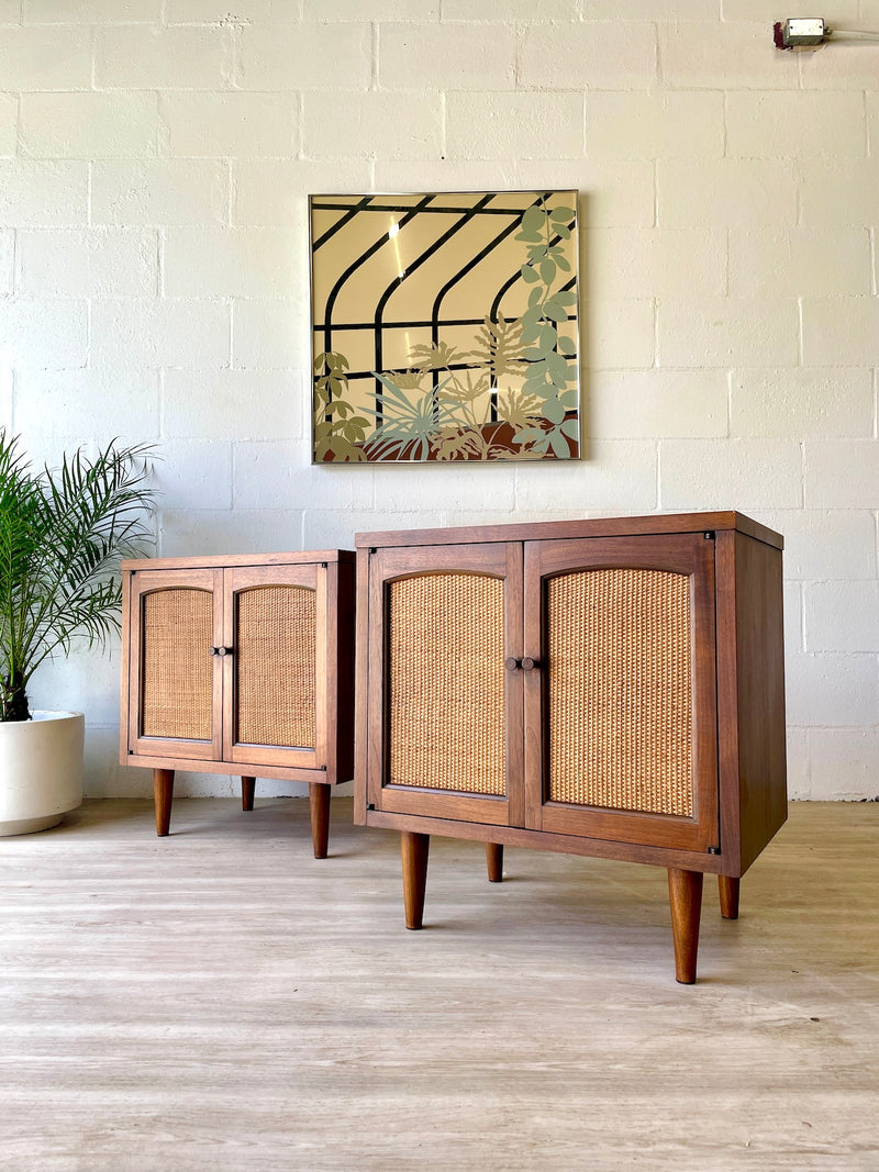 Mid Century Nightstands by Lane 'Rhythm' (A Pair)