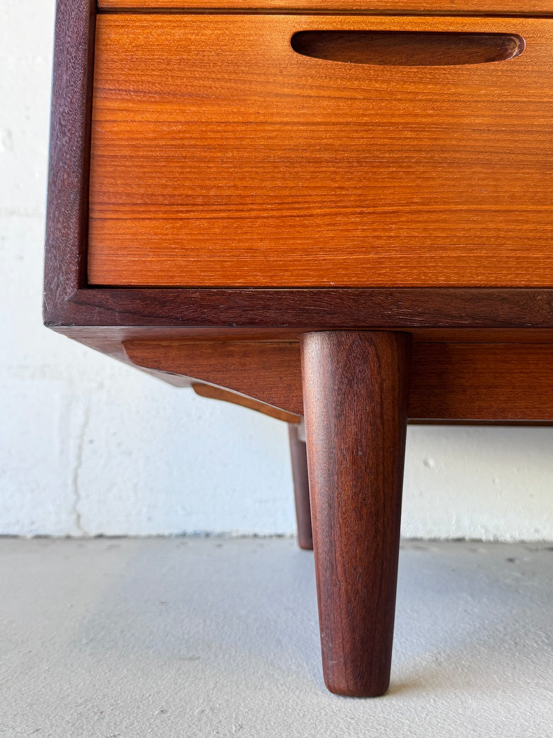 Danish Modern Teak Chest of Drawers by lb Kofod Larsen