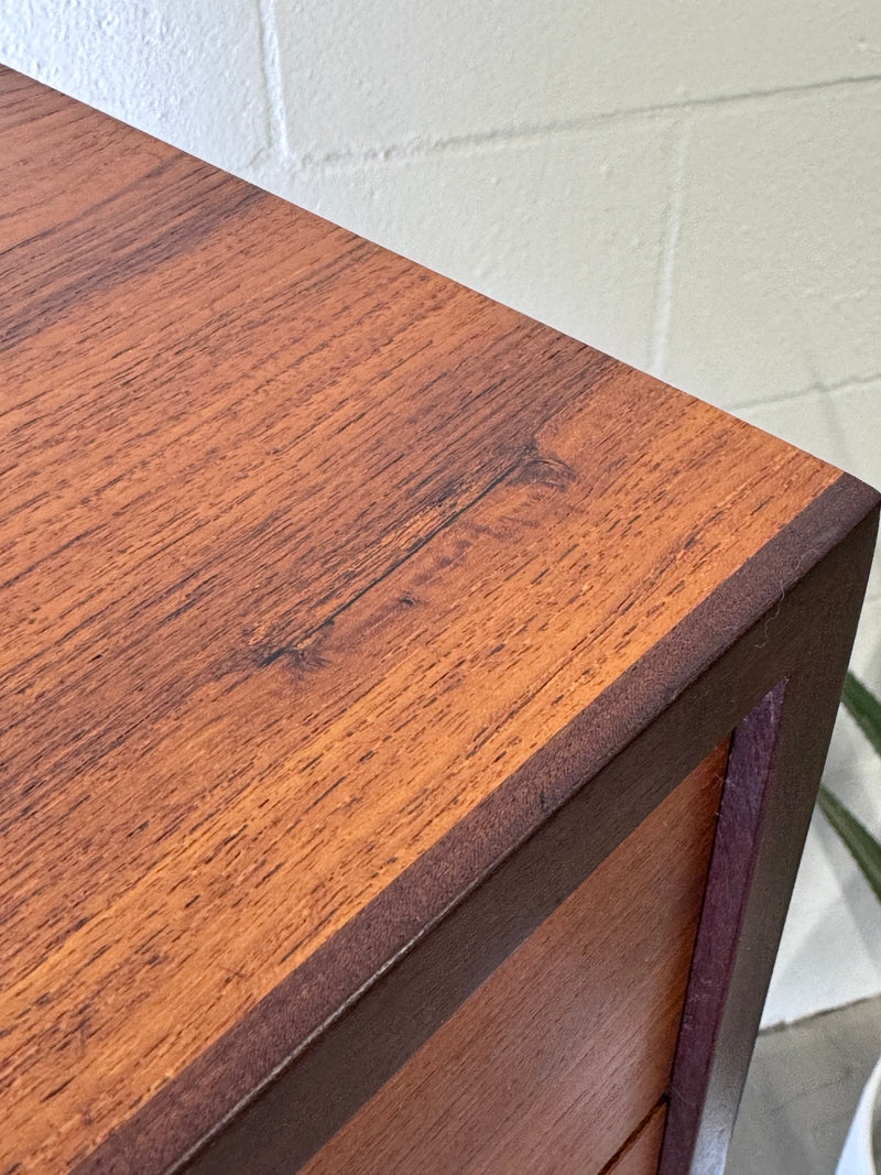 Danish Modern Teak Chest of Drawers by lb Kofod Larsen