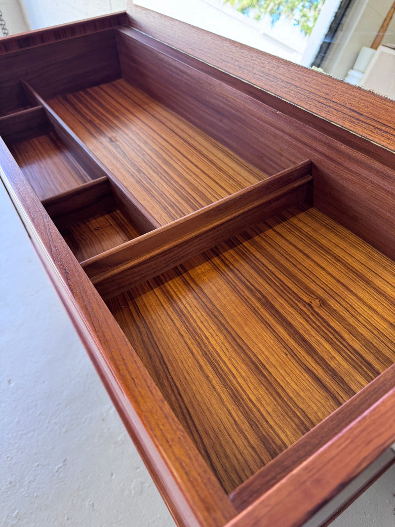 Danish Modern Teak Vanity by Nils Jonsson