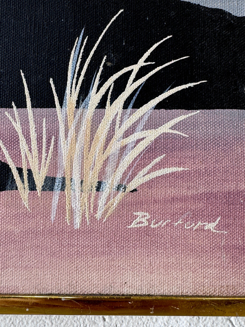 Vintage Acrylic Artwork by Buford