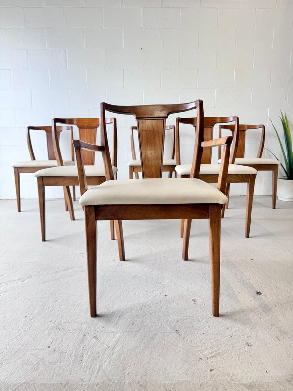 Mid Century Dining Chairs (Set of 6)