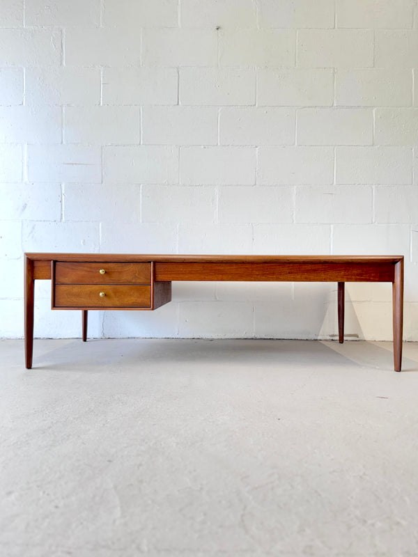 Mid Century Walnut Coffee Table by Drexel