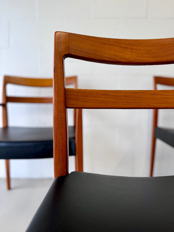 Mid Century Teak Dining Chairs by Nils Jonsson - Set of 6