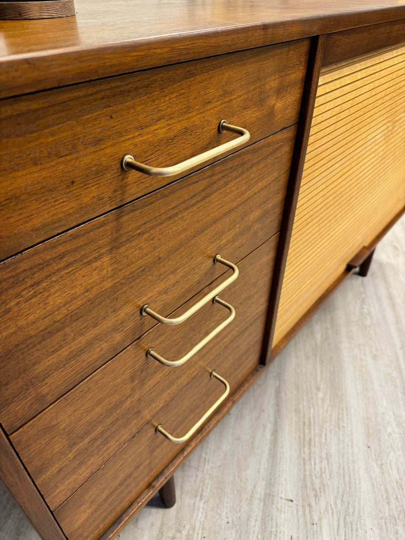 Mid Century Walnut Credenza by Jens Risom