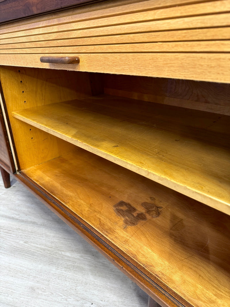 Mid Century Walnut Credenza by Jens Risom