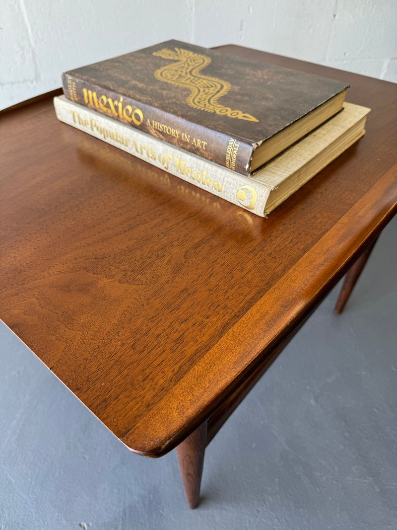 Mid-Century Bassett 'Artisan' Walnut Side Tables (A Pair)