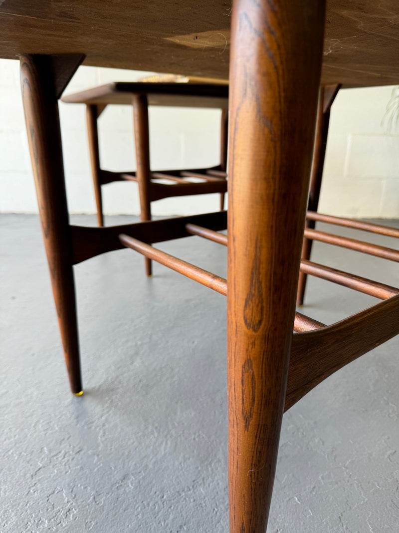 Mid-Century Bassett 'Artisan' Walnut Side Tables (A Pair)