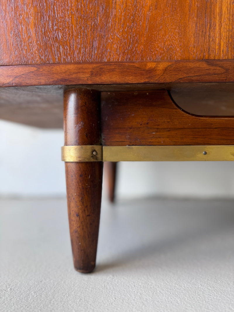 Mid Century Walnut Credenza by American of Martinsville