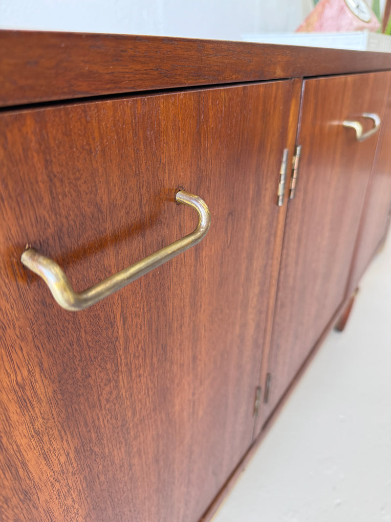 Mid Century Walnut Credenza by American of Martinsville