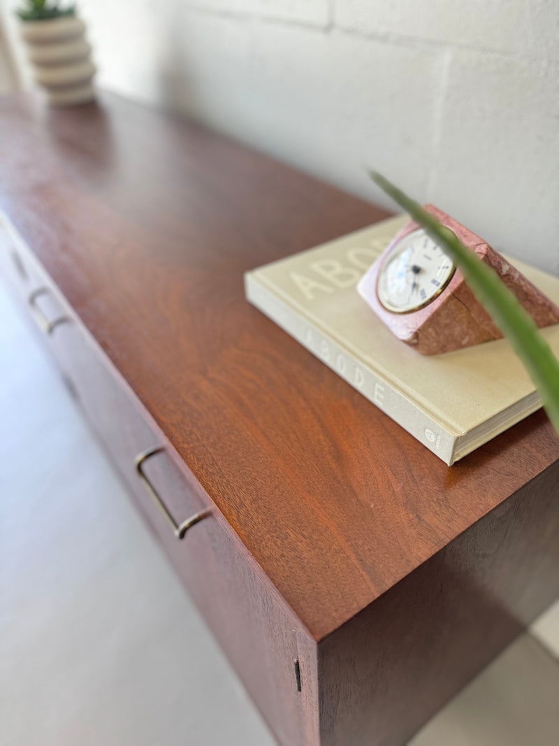 Mid Century Walnut Credenza by American of Martinsville