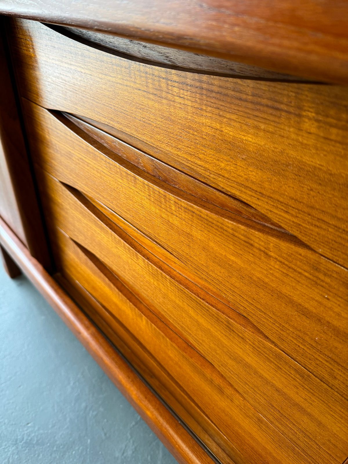 Danish Modern Teak Credenza by H.P. Hansen – Warehaus Orlando