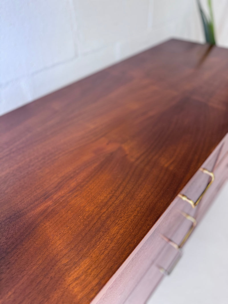 Mid-Century Walnut Dresser/Credenza by American of Martinsville