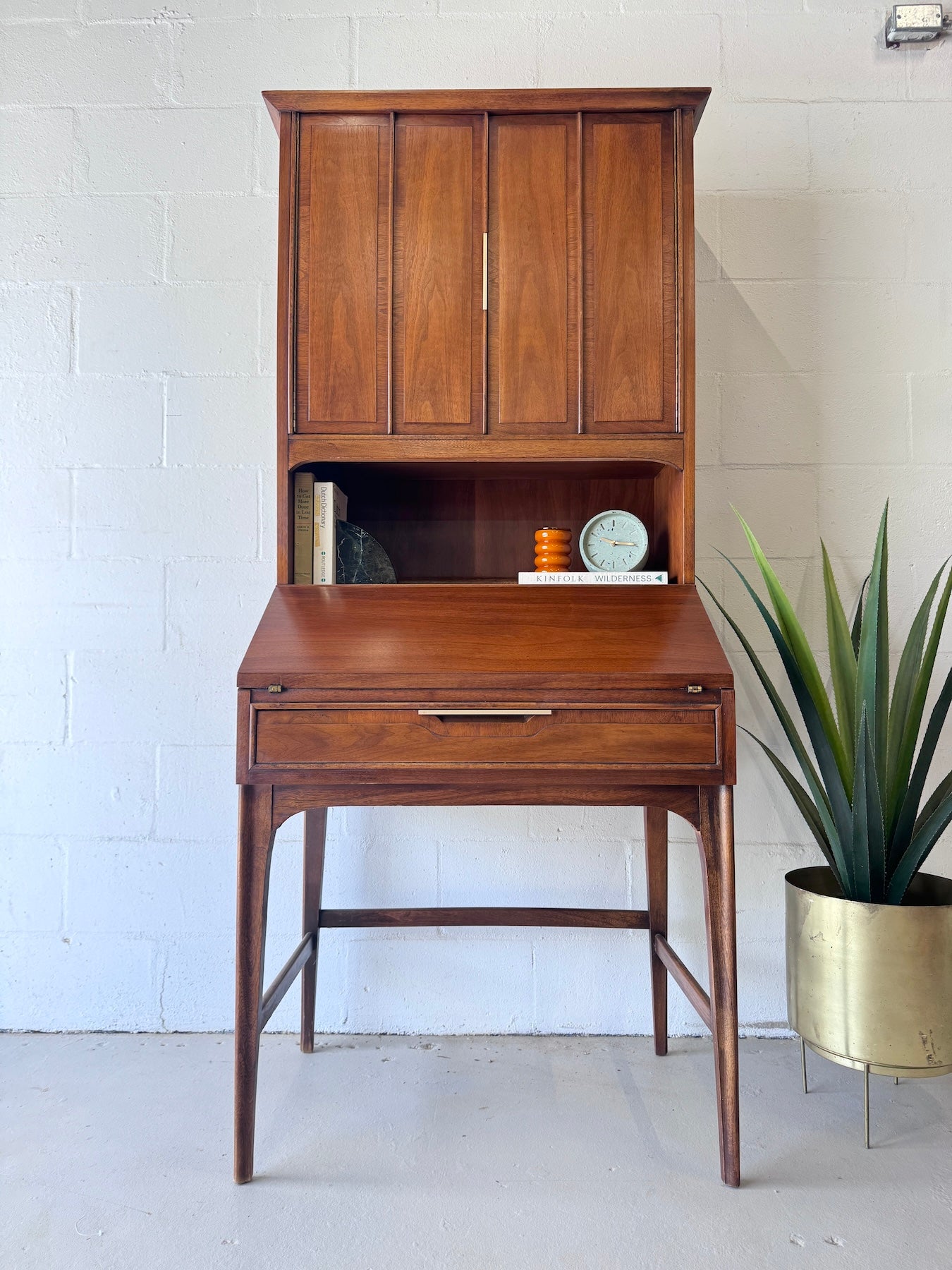 Mid Century Kent Coffey 'Impact' Secretary Desk – Warehaus Orlando