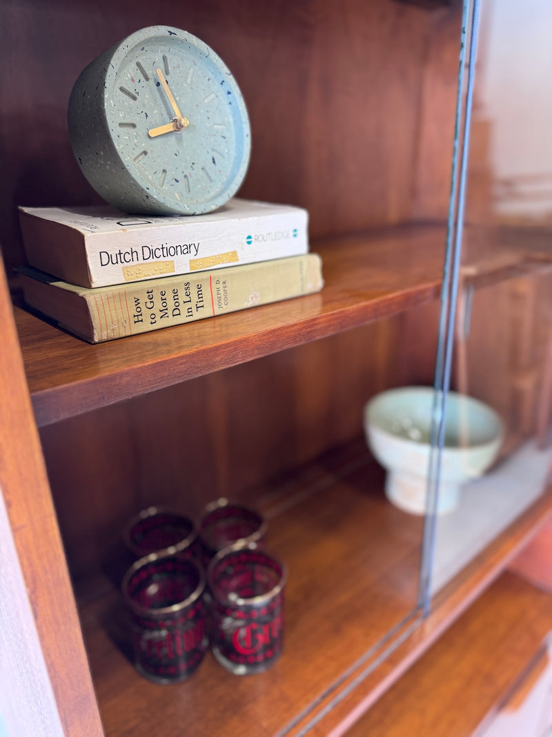 Mid Century Walnut Storage Shelf/Wall Unit