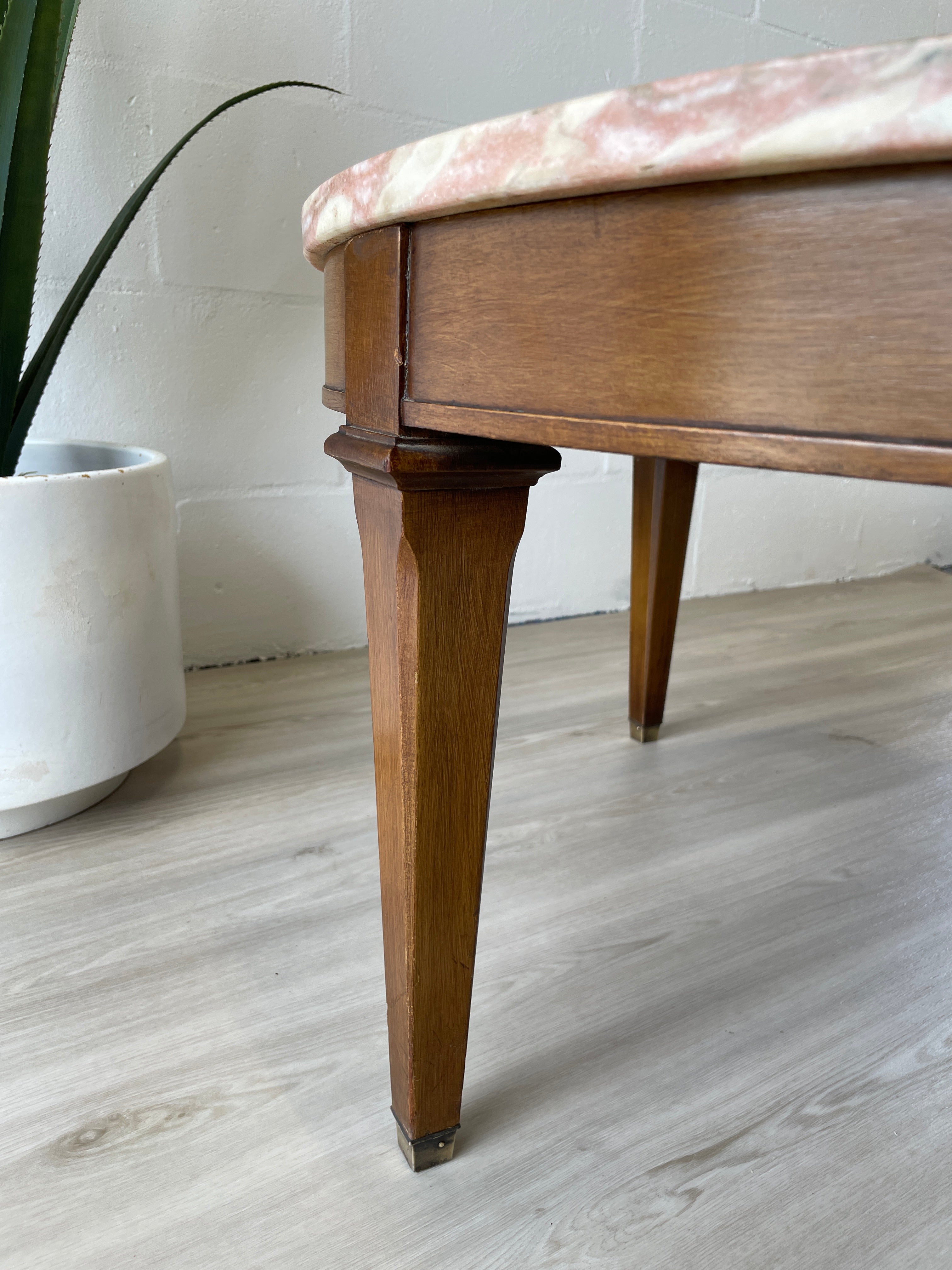 Vintage Pink Marble Coffee Table – Warehaus Orlando