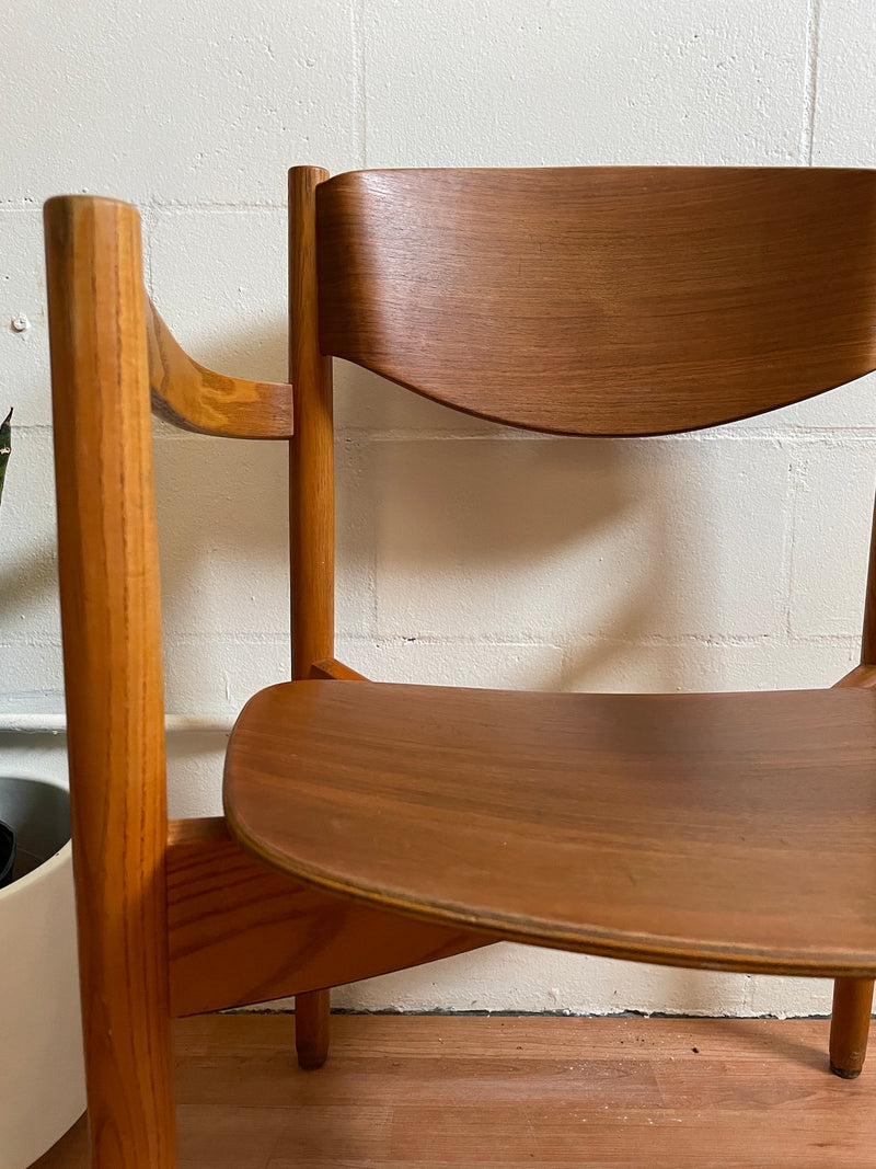 Mid century bentwood chair by Jens Risom