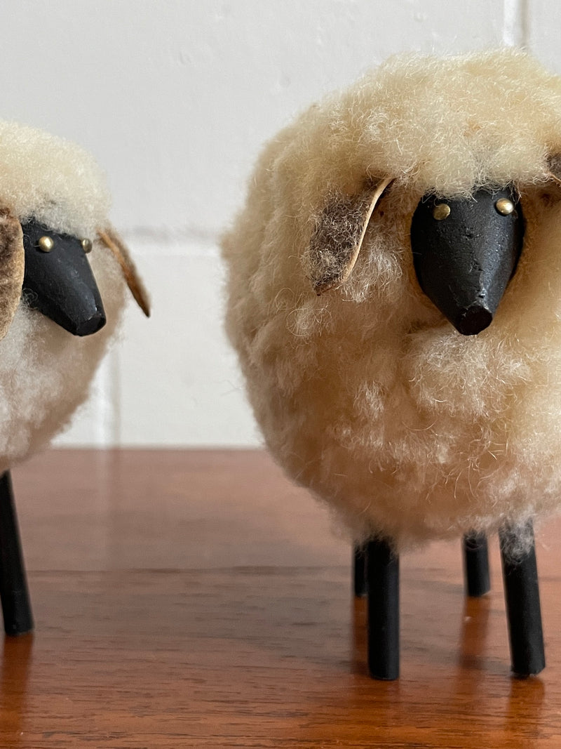 Modernist Sheep Statues (a pair)