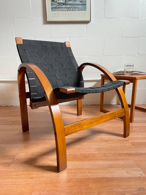 Teak Bentwood Arm Chair