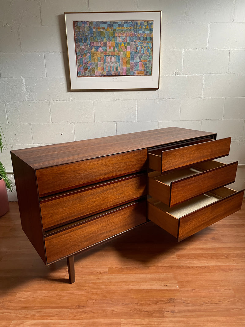 stiva classic mid century dresser Saracina Home - Brandclub - Stiva Classic Mid-Century Modern Horizontal 6 Drawer Dresser